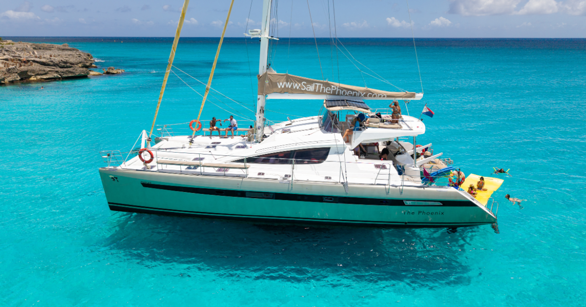 St. Maarten Catamaran Day Sail with Snorkeling & Lunch | Sail The